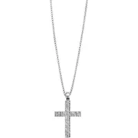 Saurum hopeinen rippiristi SA5015 00