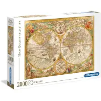 Clementoni Antiikin Kartan Palapeli 2000 Kappaletta