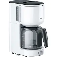 Braun PurEase KF 3100 WH 10 kupin -kahvinkeitin, valkoinen