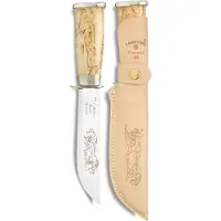 Marttiini Lapp 255010 Stainless, Curly Birch, fixed knife