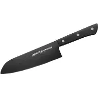 Samura SHADOW Santoku 17,5 cm Musta