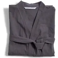 Kosta Linnewäfveri Spa Robe, Mörkgrå, S/M