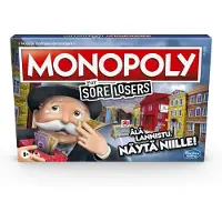 Monopoly HASBRO For Sore Losers, suomeksi