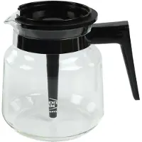 Moccamaster Lasikannu KB74* kahvinkeittimille, joissa on manuaalinen tippumisen estotoiminto, 1,25 l (59838)