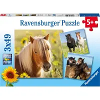 Ravensburger Loving Horses 3x49p palapeli