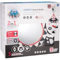 Canpol Babies Babies Contrasting Plush With Music Box Sensory Toys 68/084 Musiikkikaruselli