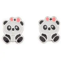 Silver Bar Baby panda korvakorut 10 mm 8456
