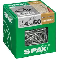 Spax TX 4,5x50 200kpl lattiaruuvi