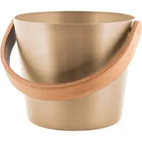 Rento - Saunasanko 26 cm Samppanja/Bambu