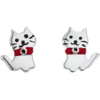 Silver Bar Bob the cat kissakorvakorut 5 x 8 mm 8369