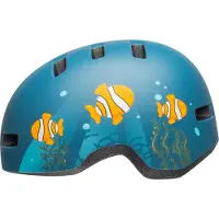 Bell Lil Rippers Lasten pyöräilykypärä Harmaa / sininen Clownfish 46-52cm