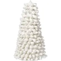 Broste Copenhagen Pulp Christmas Tree - White - H 21CM