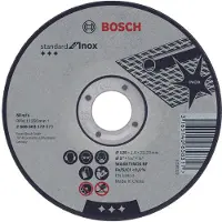 Bosch tasapohjainen leikkauslevy Standard Inox Rapido 125X1.6 MM - 2608603172