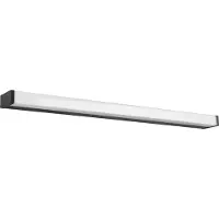 TRIO Fabio LED seinävalaisin IP44 80cm 12W 3000K mattamusta