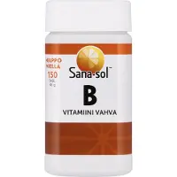 Sana-Sol Vahva B-vitamiini 150 tabl. ravintolisä