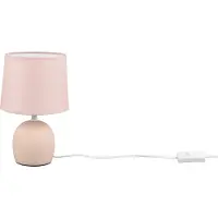 TRIO Malu pöytävalaisin E14 26cm beige