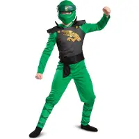 JAKKS Pacific LEGO Ninjago Llyod Classic Legacy -naamiaisasu, koko M, 127-136 cm
