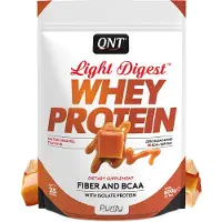 QNT Light Digest -heraproteiinijauhe lihasten kasvuun ja painonpudotukseen