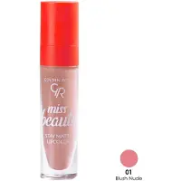 Golden rose Matta huulipuna Miss Beauty Stay Matte, 01 Candy Love.