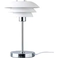 Dyberg Larsen Dl16 Hvid Bordlampe - White - H25CM