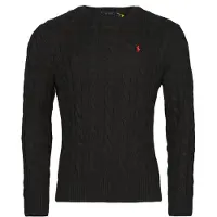 Ralph Lauren for man. 710775885012 Cotton jumper in black ecru knitted jersey (M), Casual