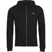 Lyle & Scott Zip Through Hoodie - Black - XS