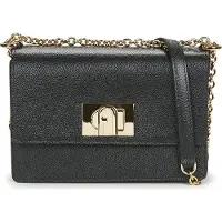 Furla 1927 Crossbody-laukku Nahka 20 cm Musta