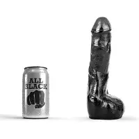 All Black 12 Dildo