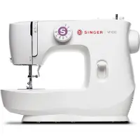 SINGER M1605, Valkoinen, Ompelu, 4-vaiheinen, Rotaatio, Sähkö, 425 mm