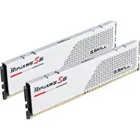 G.Skill 32GB (2 x 16GB) Ripjaws S5, DDR5 5200MHz, CL40, 1.10V, valkoinen