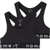 Name it Nkfshort Top 2P Noos - Black - 122-128
