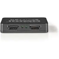 Nedis VSPL34002BK 2-Porttinen HDMI-Jakaja