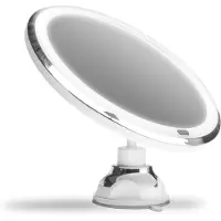 Gillian Jones LED Suction Cup Mirror with Touch & USB x5 Magnific