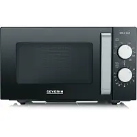 Severin - Mikroaaltouuni MW7762 lasipohjalla ja grillillä 20L 800W