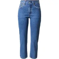 Levi's Farkut '501 CROP' sininen denim