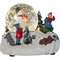 Star Trading Koristevalaisin Lumipallo LED Merryville