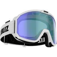 Bliz Rave Nano Optics - Brown w blue multi Matt White