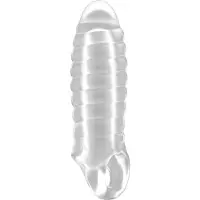 SONO No.36 Stretchy Thick Penis Extension Translucent