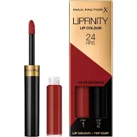 Max Factor Lipfinity 2-step Long Lasting Lipstick, 110 Passionate