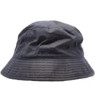 Barbour Wax Bucket Hat - Blue - L