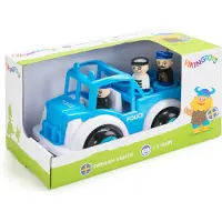Viking Toys Jumbo Leikkisetti Poliisiauto 28 cm