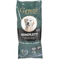 Genzo Komplett 15 kg koiranruoka Koko Lava 24 säkkiä
