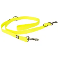 Duvo+ Talutushihna-PVC EXPLOR South-200cm / 25mm Neonkeltainen