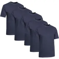 Clique T-paita Miehet, 5 kpl Navy
