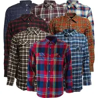 Pinewood Flannel Shirt Texas - Mix (Size: Medium)