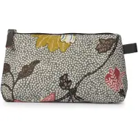 Ceannis Cosmetic Small Flower Linen Grey 21x12x6 cm - 1 pcs