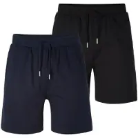 Le jogger Pyjamahousut laivastonsininen / musta
