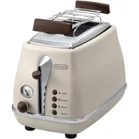 De'Longhi De’Longhi Icona Vintage CTOV2103.BG -leivänpaahdin, 2 viipaleita, kerma