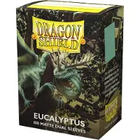 Dragon Shield Sleeves Standard Size Dual Matte Eucalyptus (100ct)