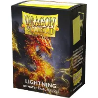 Dragon Shield Matte Dual Lightning 100 kpl korttisuoja